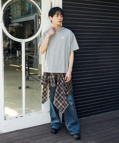 吸水速幹特別款 天竺面料 亨利領T恤