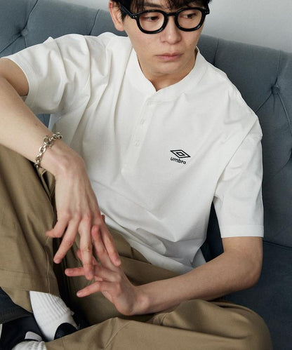 吸水速幹特別款 天竺面料 亨利領T恤