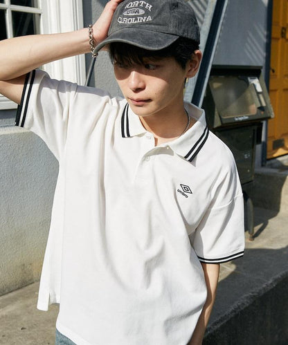 聯名款 單點Logo 珠地POLO衫