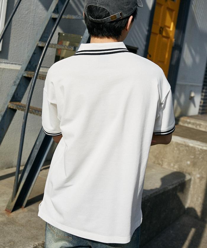 聯名款 單點Logo 珠地POLO衫