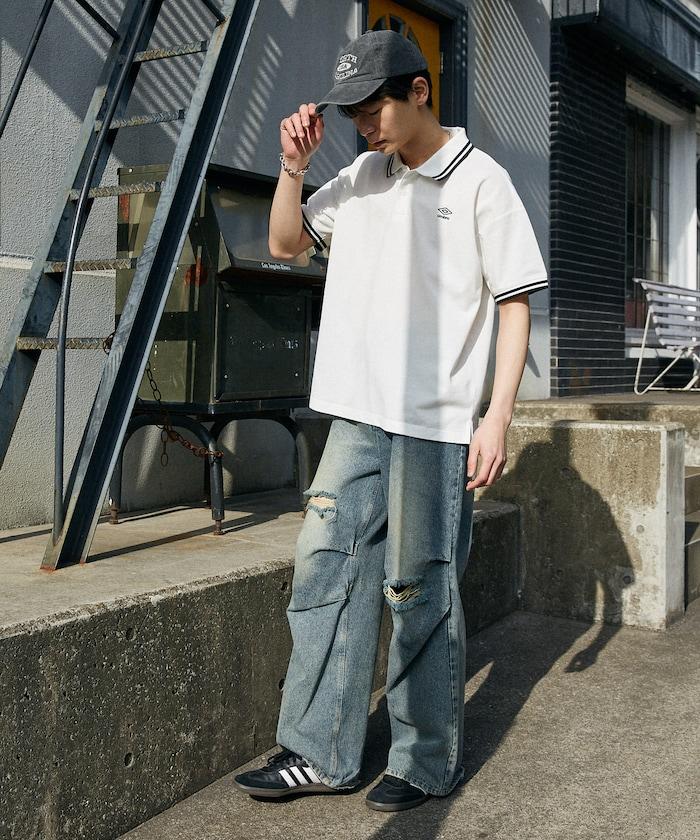 聯名款 單點Logo 珠地POLO衫