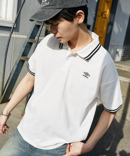 聯名款 單點Logo 珠地POLO衫