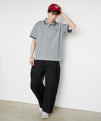 聯名款 單點Logo 珠地POLO衫