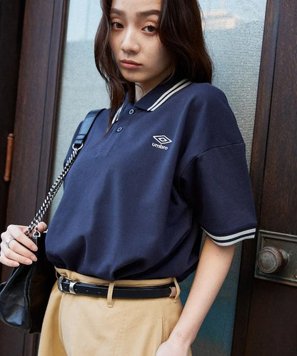 聯名款 單點Logo 珠地POLO衫