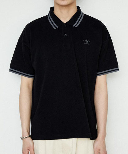 聯名款 單點Logo 珠地POLO衫