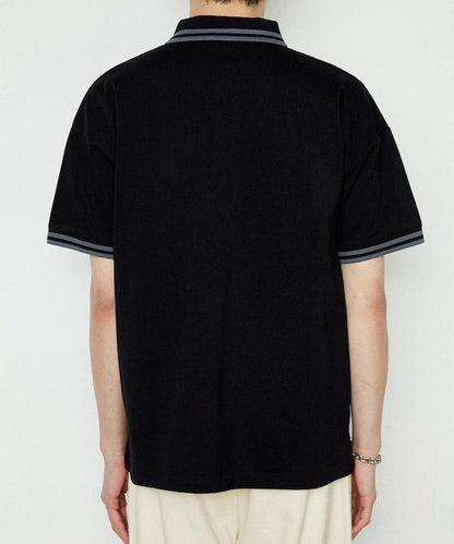 聯名款 單點Logo 珠地POLO衫