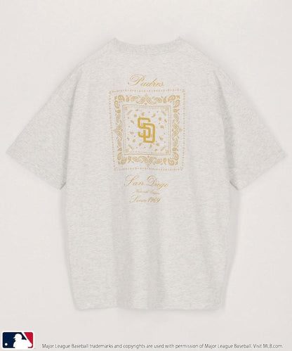 聯名 MLB 後背頭巾印花 T恤