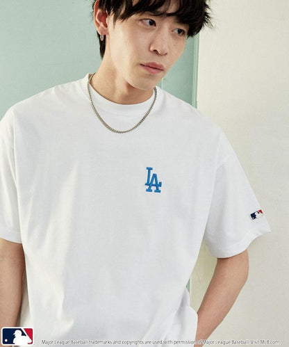 聯名 MLB 後背頭巾印花 T恤