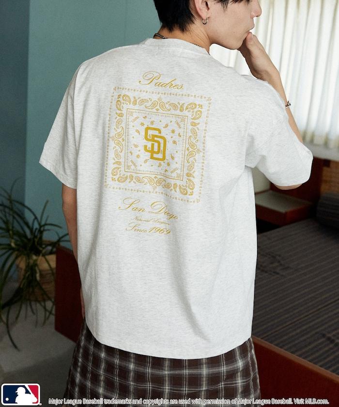 聯名 MLB 後背頭巾印花 T恤