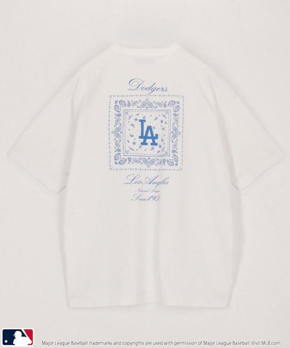 聯名 MLB 後背頭巾印花 T恤