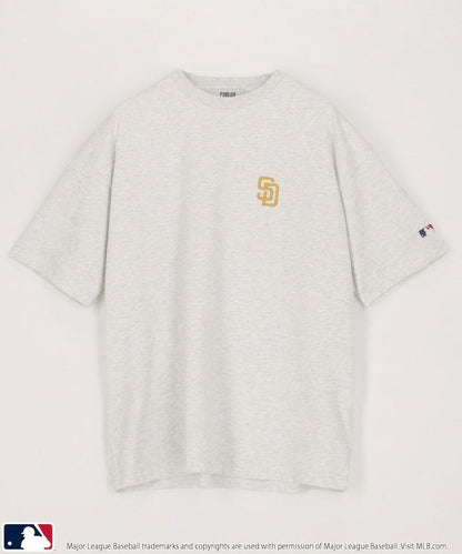 聯名 MLB 後背頭巾印花 T恤