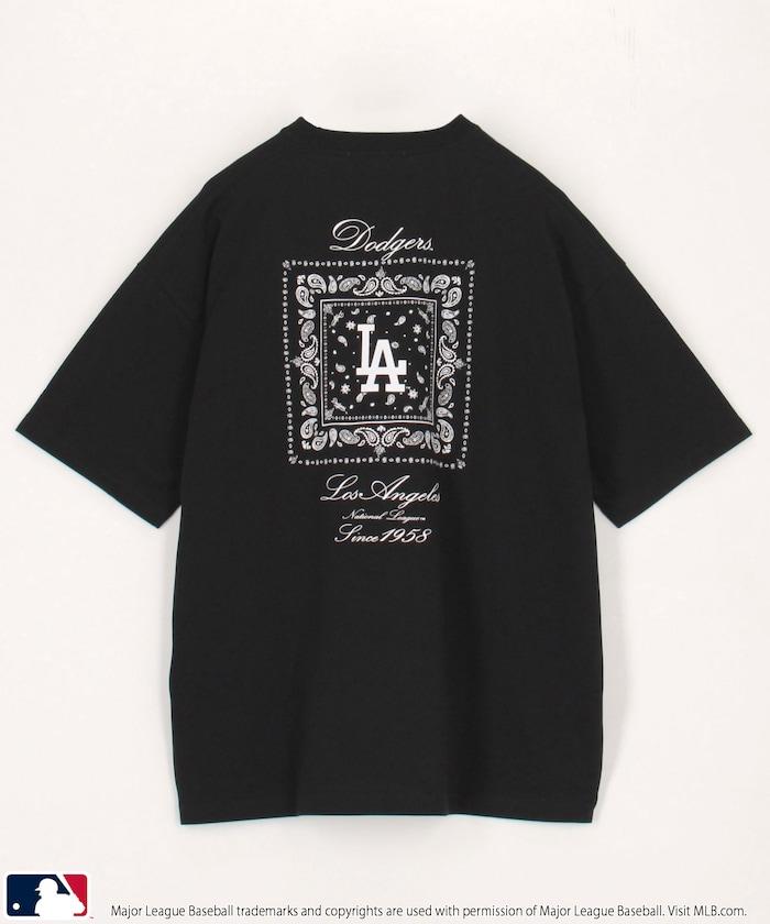 聯名 MLB 後背頭巾印花 T恤