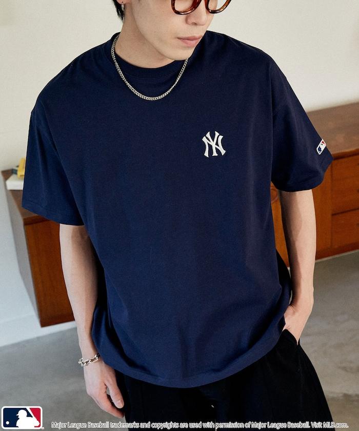 聯名 MLB 後背頭巾印花 T恤
