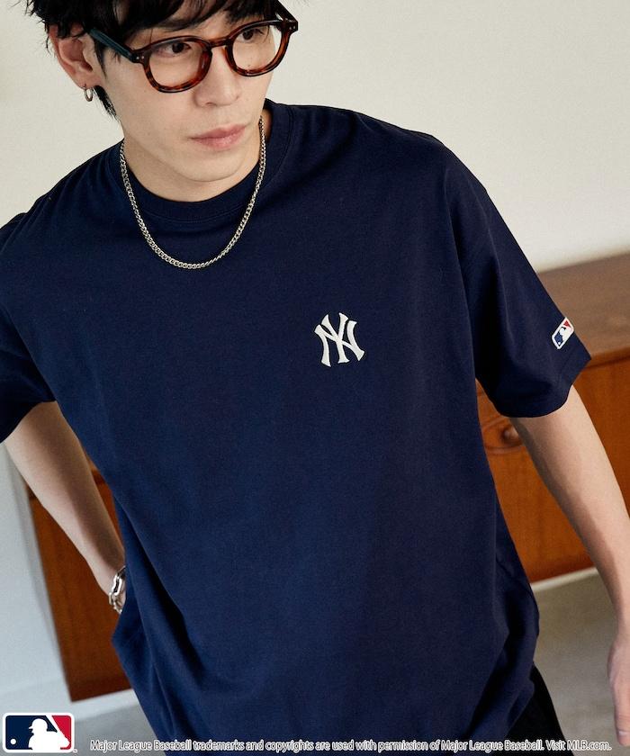 聯名 MLB 後背頭巾印花 T恤