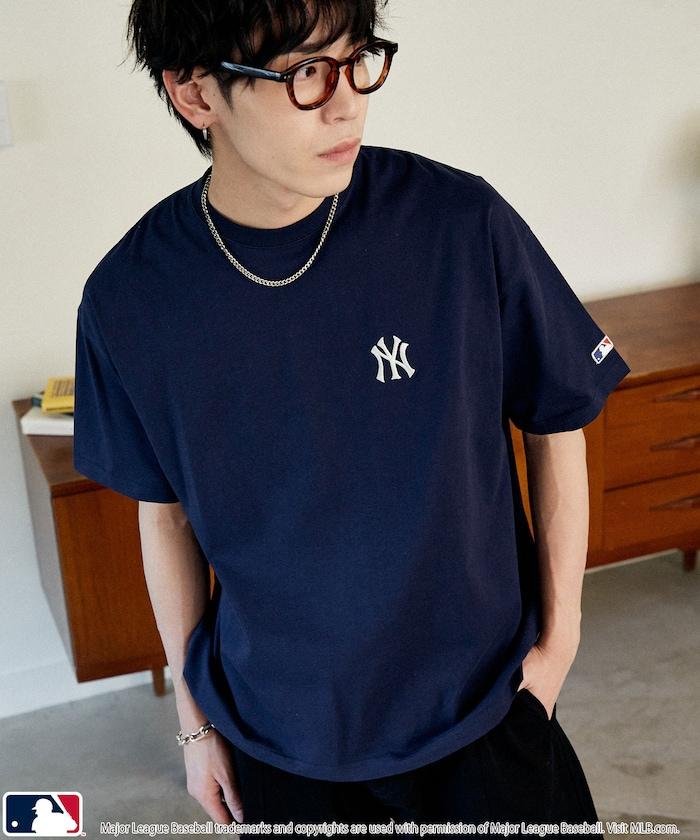 聯名 MLB 後背頭巾印花 T恤