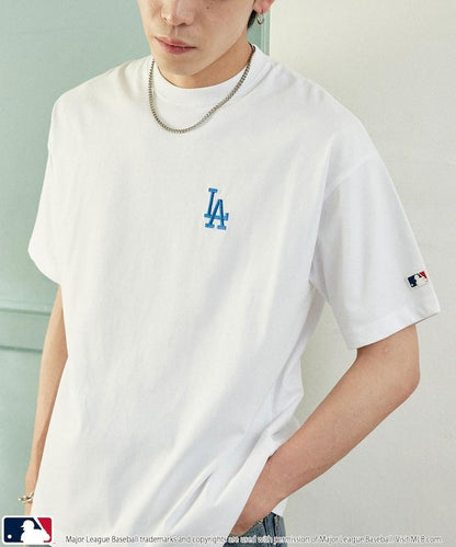 聯名 MLB 後背頭巾印花 T恤