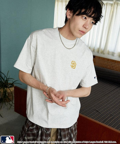 聯名 MLB 後背頭巾印花 T恤