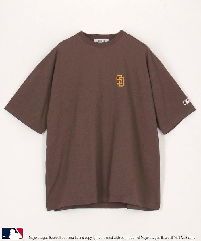 聯名 MLB 後背頭巾印花 T恤