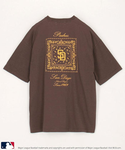 聯名 MLB 後背頭巾印花 T恤