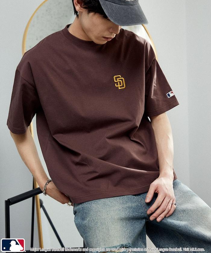 聯名 MLB 後背頭巾印花 T恤