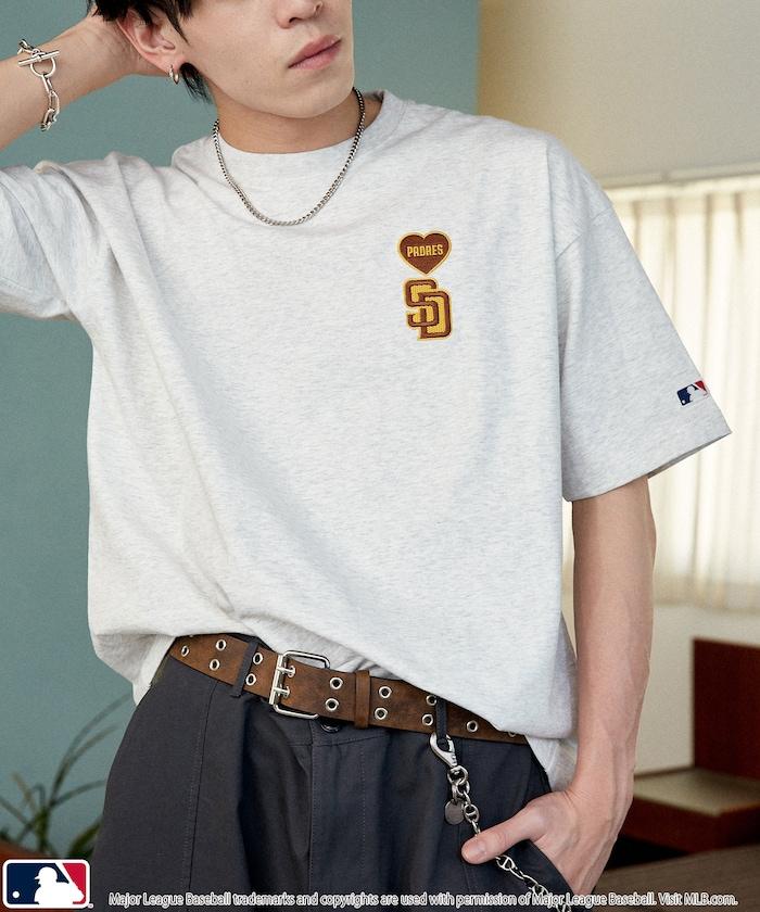 聯名款 MLB 單點心形圖案 T恤