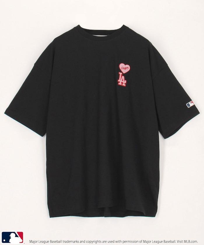 聯名款 MLB 單點心形圖案 T恤