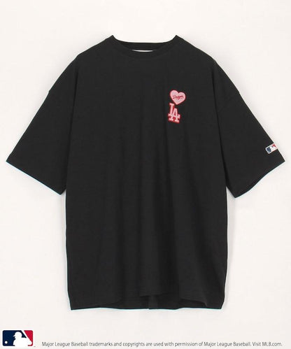 聯名款 MLB 單點心形圖案 T恤