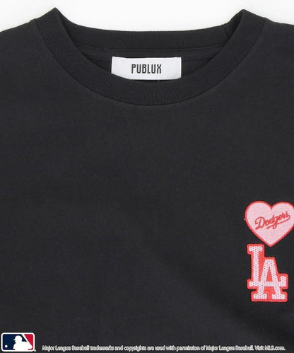 聯名款 MLB 單點心形圖案 T恤