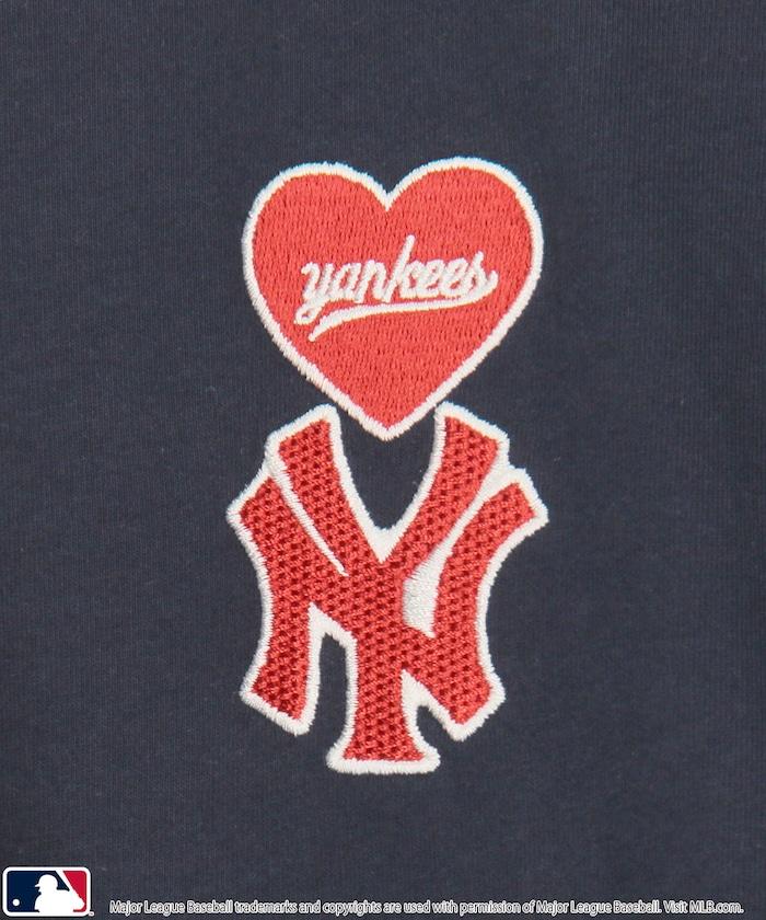 聯名款 MLB 單點心形圖案 T恤