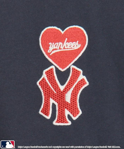 聯名款 MLB 單點心形圖案 T恤