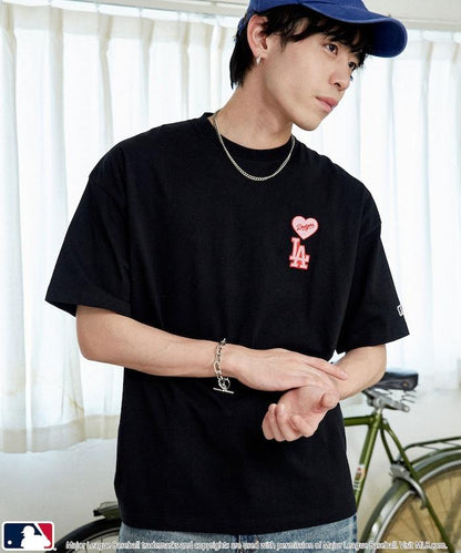 聯名款 MLB 單點心形圖案 T恤