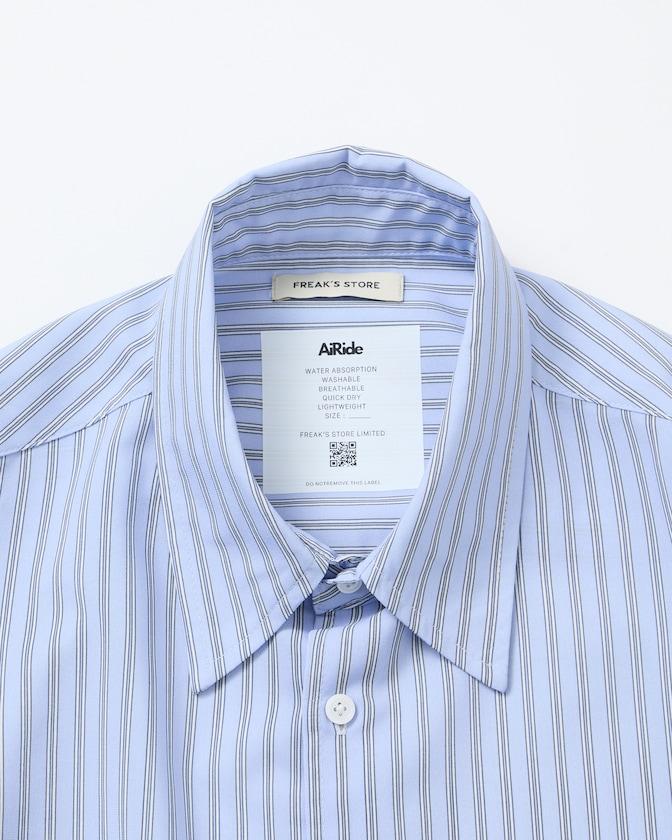 AiRide/エアライド 寬鬆版 常規領 可收納 吸水速幹 防紫外線 長袖襯衫