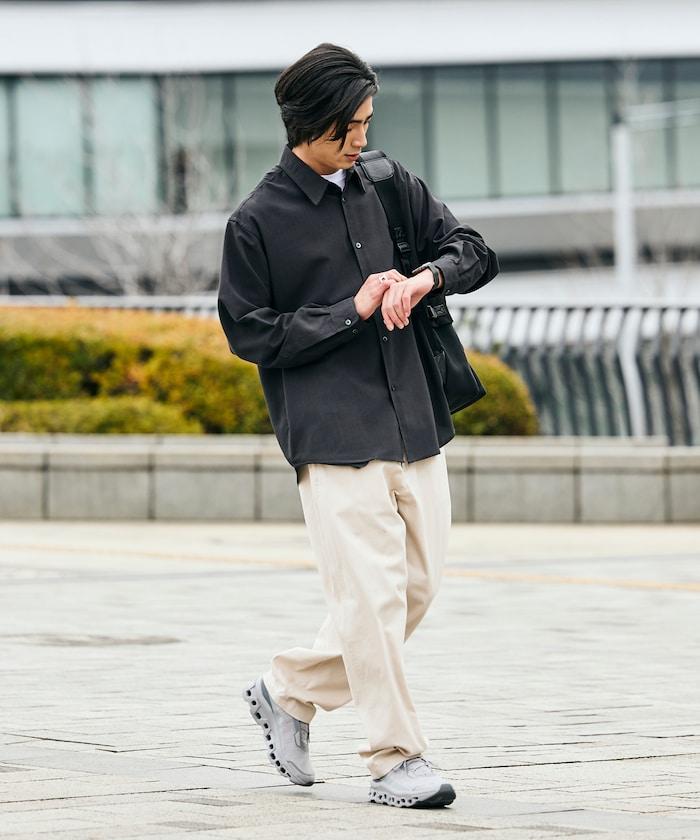 AiRide/エアライド 寬鬆版 常規領 可收納 吸水速幹 防紫外線 長袖襯衫