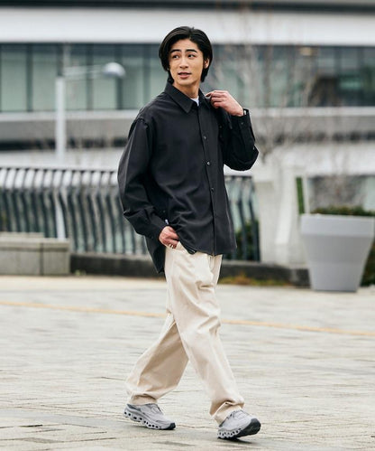 AiRide/エアライド 寬鬆版 常規領 可收納 吸水速幹 防紫外線 長袖襯衫