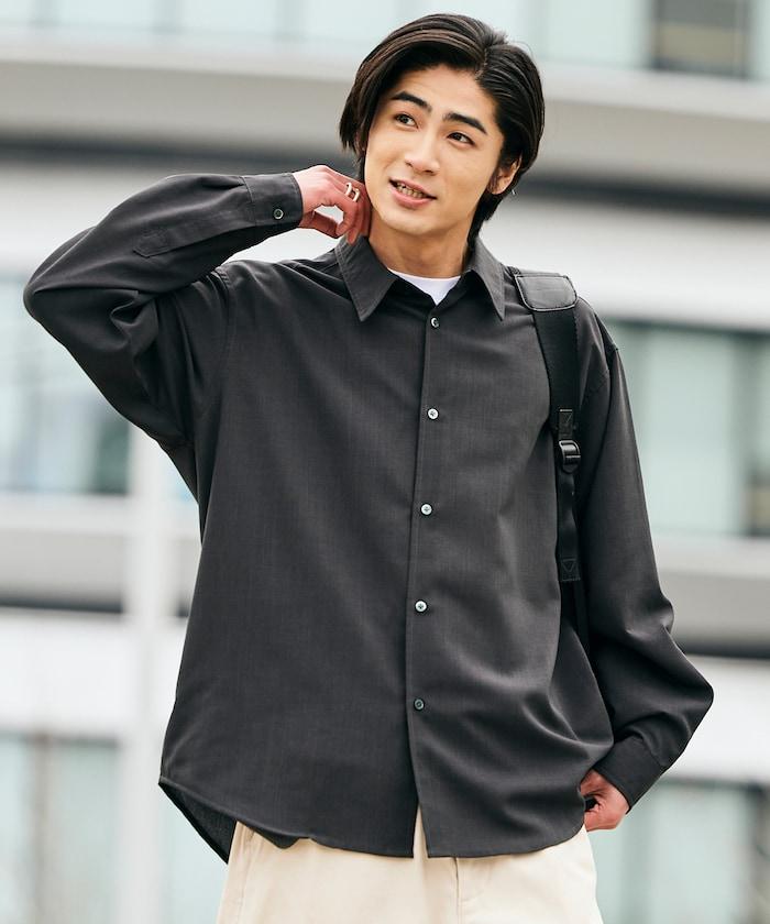 AiRide/エアライド 寬鬆版 常規領 可收納 吸水速幹 防紫外線 長袖襯衫