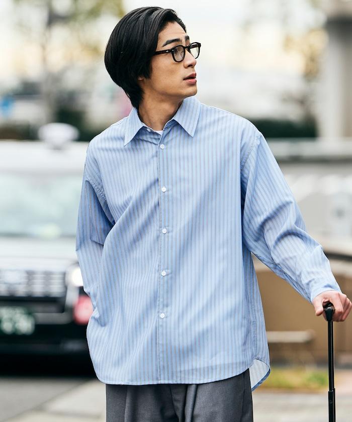 AiRide/エアライド 寬鬆版 常規領 可收納 吸水速幹 防紫外線 長袖襯衫