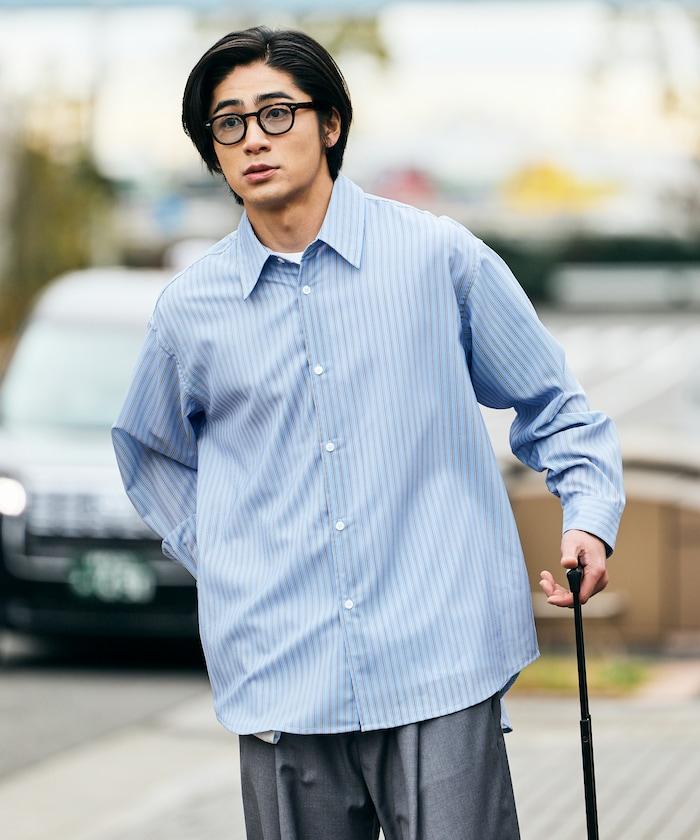 AiRide/エアライド 寬鬆版 常規領 可收納 吸水速幹 防紫外線 長袖襯衫