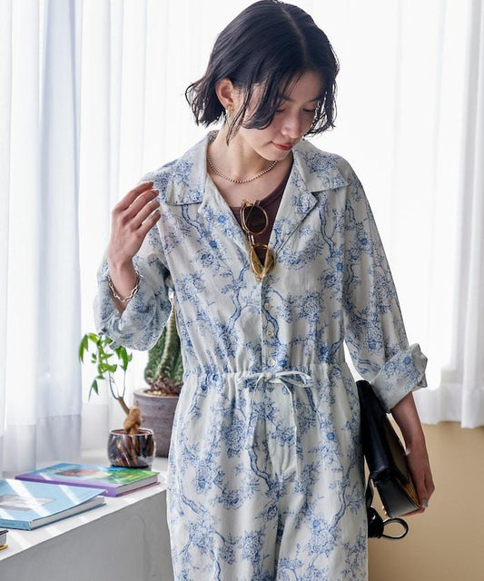 印度 開領 連體衣