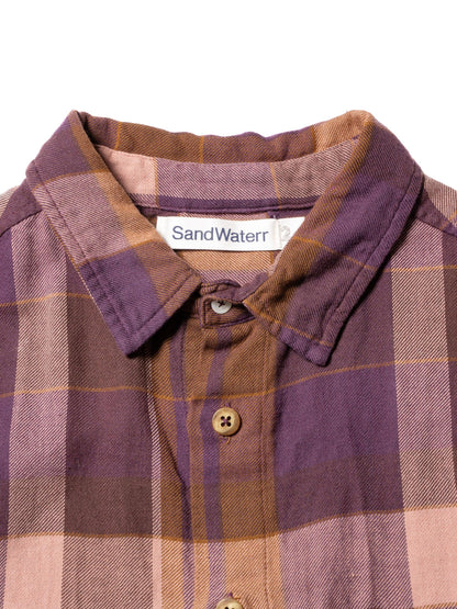 CRAFTED WORK SHIRTS / INIDIA COTTON FLANNEL MADRAS 襯衫