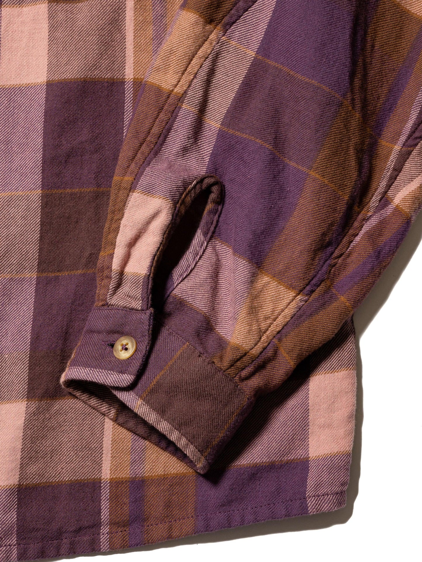 CRAFTED WORK SHIRTS / INIDIA COTTON FLANNEL MADRAS 襯衫