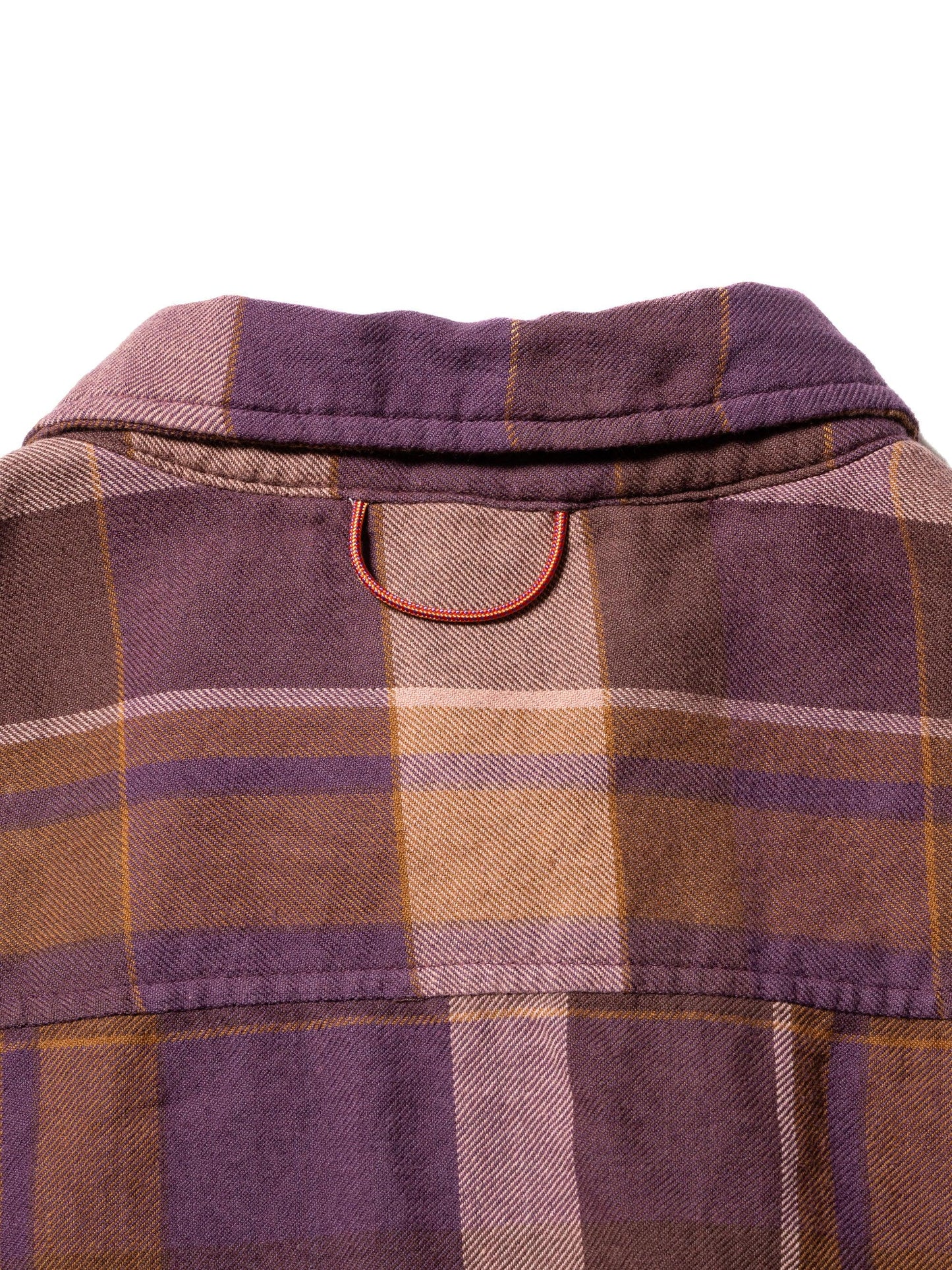 CRAFTED WORK SHIRTS / INIDIA COTTON FLANNEL MADRAS 襯衫
