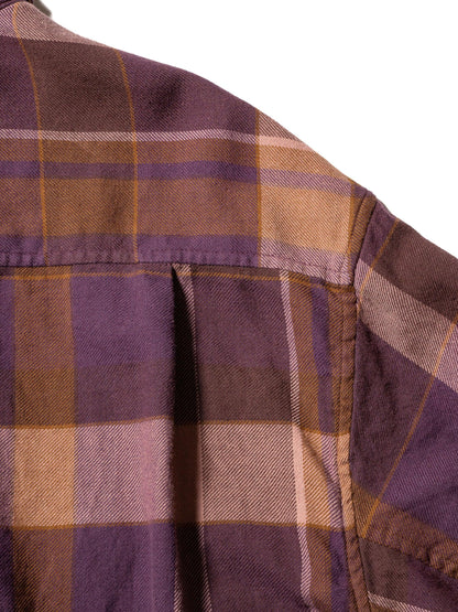 CRAFTED WORK SHIRTS / INIDIA COTTON FLANNEL MADRAS 襯衫