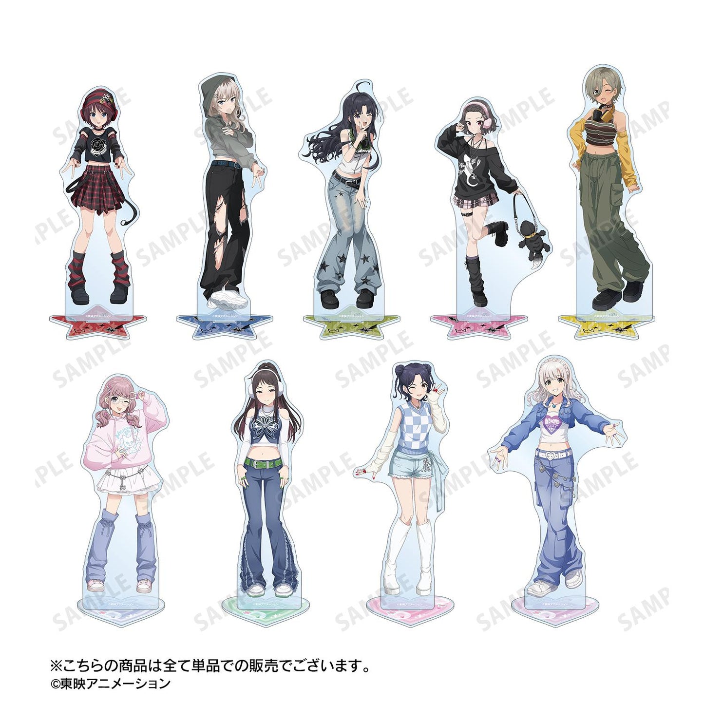 哭泣少女樂隊 新繪系列 河原木桃香 特大亞克力立牌 Y2Kファッションver.