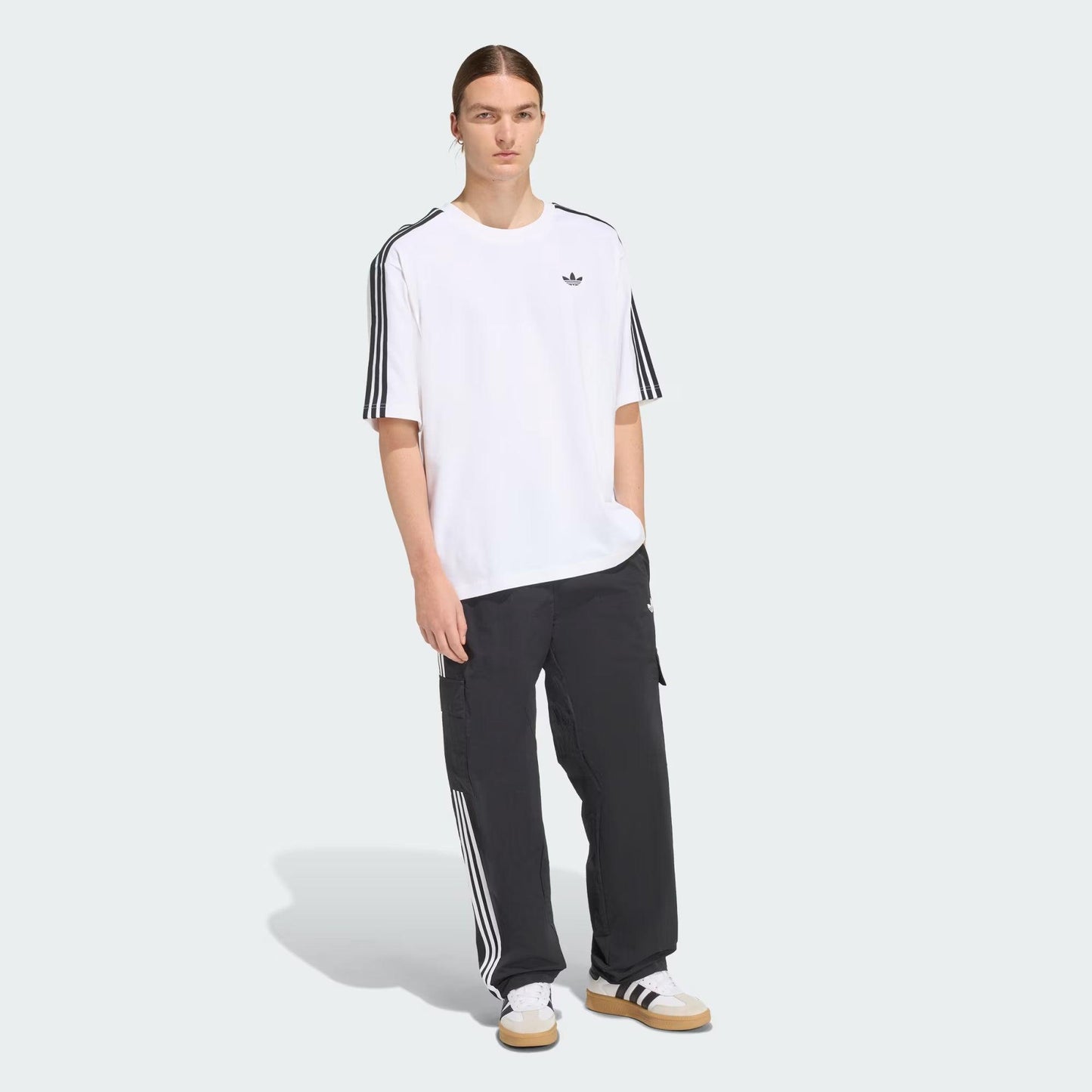 adidas ADICOLOR 3-STRIPES OVERSIZED TEE 寬鬆版 三條紋設計 T恤