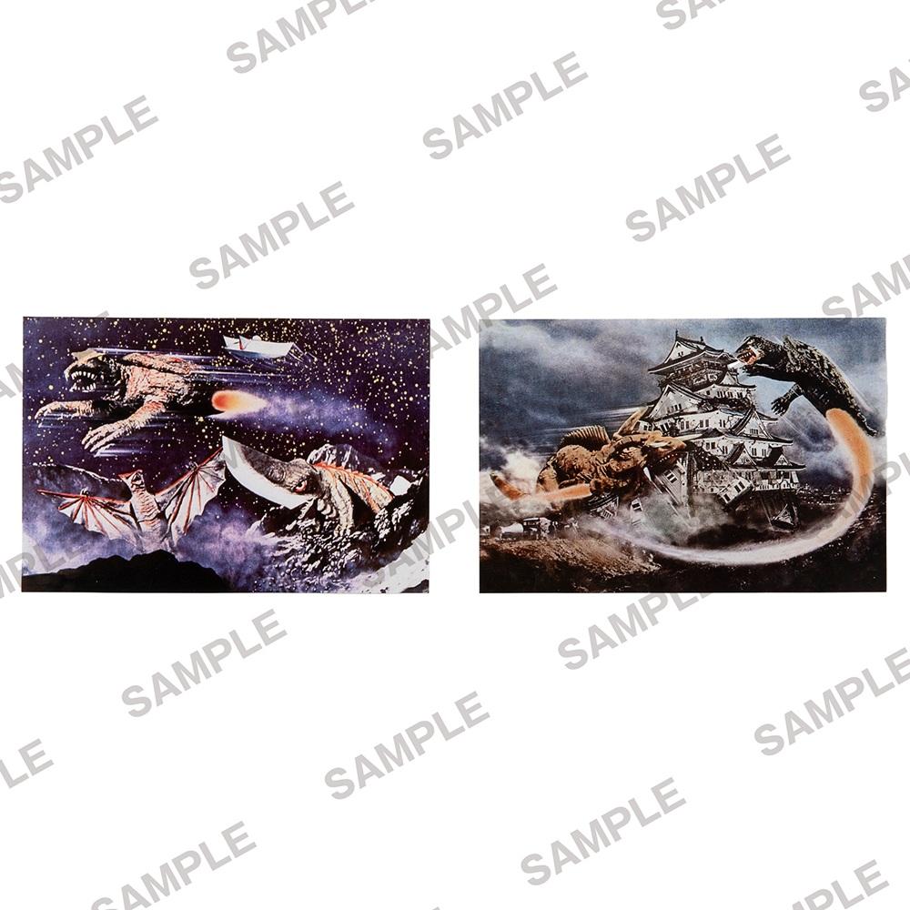 ガメラ（加美拉） 60週年紀念系列 明信片套裝 C款