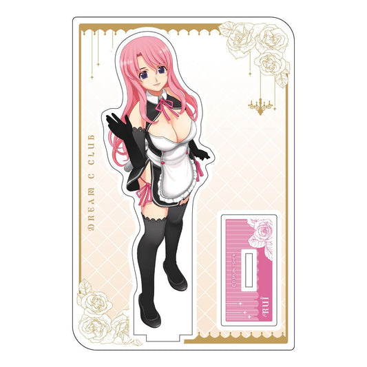 ドリームクラブ屬於作品名，“シリーズ”不作為系列名保留，因此不另設系列名。 最終商品名如下： ドリームクラブ（夢幻俱樂部） るい 亞克力立牌