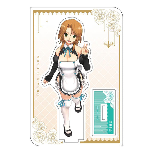 ドリームクラブシリーズ → 作品名 對應常用中文：夢幻俱樂部系列 括號內「ドリームクラブシリーズ 理保」＝ 同一作品＋角色名 最終生成如下： ドリームクラブシリーズ（夢幻俱樂部系列） 理保 亞克力立牌