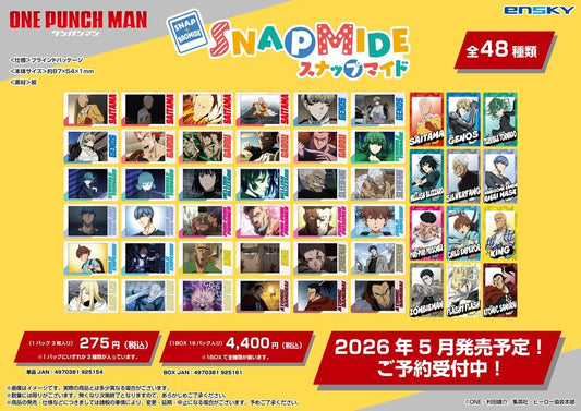 《一拳超人》（一拳超人） 拍照卡系列 完整BOX裝 16包入 收藏卡