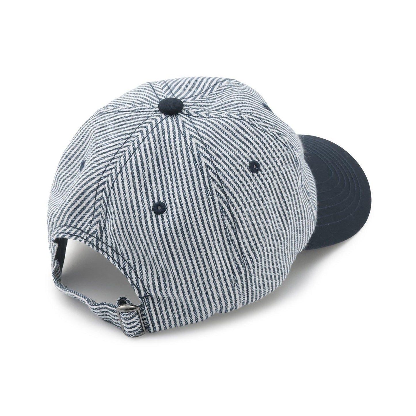 細條紋拼色棒球帽