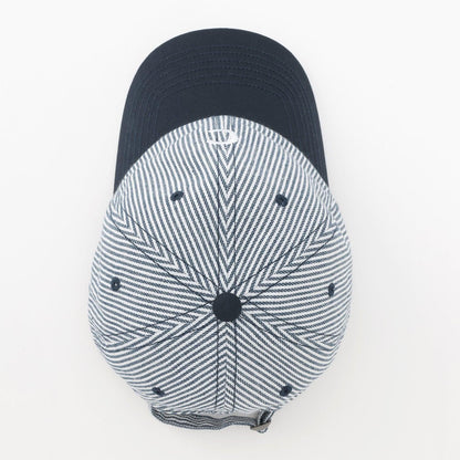 細條紋拼色棒球帽